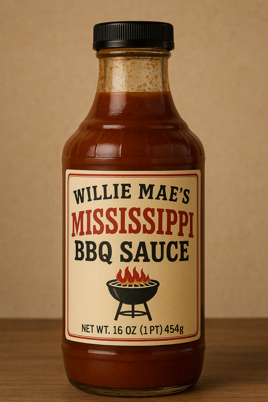 BBQ Sauce Bottle